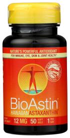 Bioastin Hawaiian Astaxanthin 12 Mg Softgels 50 Sg | Natural Grocers