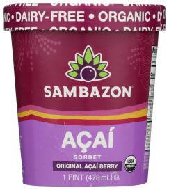 Organic Acai Berry Sorbet 16 Oz | Natural Grocers