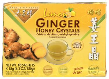 Instant Lmn Gng Honey Crystals 10 Ct