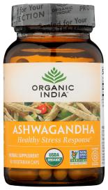 Organic India: Ashwagandha - 90 VEG Caps | Natural Grocers