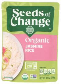 O Save Rice Organic Jasmine Rice Ready To Heat Pouch 8.5 Oz | Natural Grocers