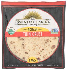 Organic Artisan Thin Pizza Crust Twinpack 12 Oz | Natural Grocers