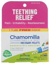 Chamomilla 30c Homeopathic Tablets 3 Ct | Natural Grocers