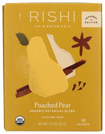 Tea Poached Pear Org 10 Ct | Natural Grocers