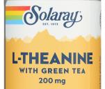 L-theanine With Green Tea 200 Mg Vegetarian Capsules 45 Veg