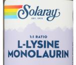 L-lysine Monolaurin 1:1 Ratio Vegetarian Capsules 60 Veg