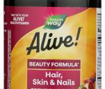 Alive! Hair, Skin & Nails Premium Gummies 60 Gum