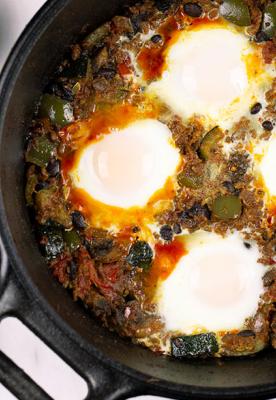 Chorizo and Black Bean Bowl