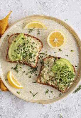 Smashed Chickpea Salad