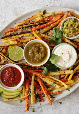 Mexican-Inspired Carrot Fries