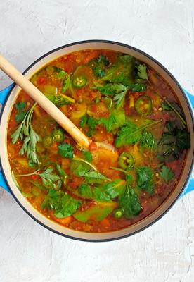 Easy Super-Greens Soup