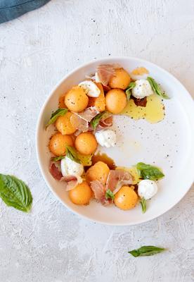 Melon Caprese Salad