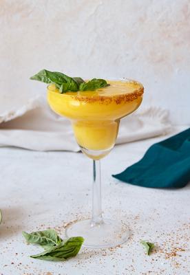 Frozen Mango Margarita Mocktail