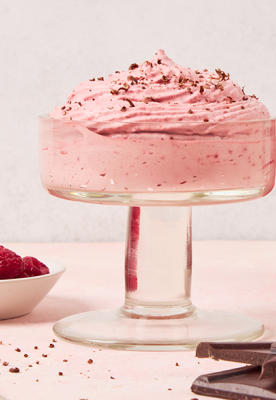 Whipped Raspberry Clouds