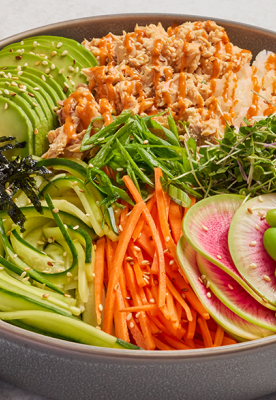 Salmon Sushi Bowl