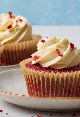 Red Velvet Beet Cupcakes