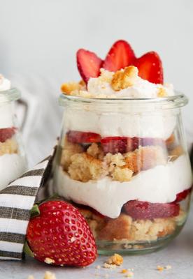 Strawberry Shortcake Parfaits