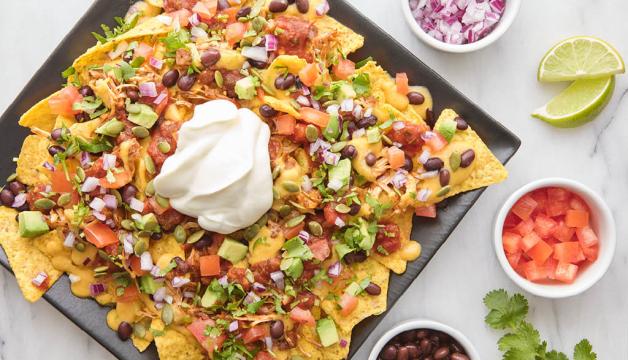 Vegan Loaded Nachos With Bbq Pulled Pork Natural Grocers