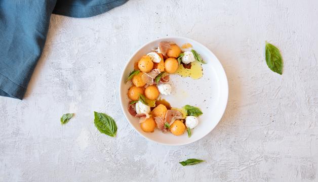 Melon Caprese Salad
