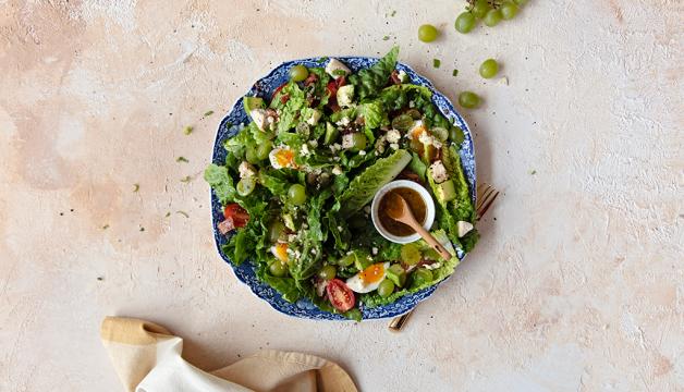 California Cobb Salad with Grapes