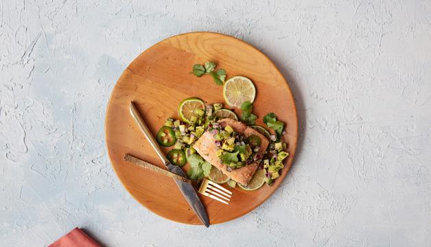 Roasted Salmon with Avocado and Kiwi Salsa - second image