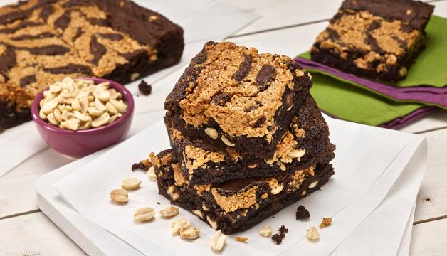 Gluten-Free Peanut Butter Brownies