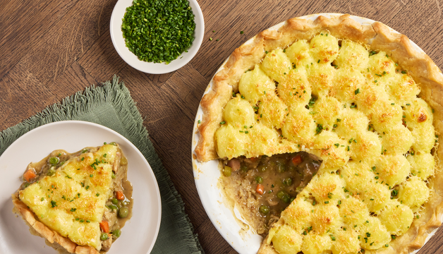 Holiday Leftovers Pot Pie