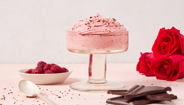 Whipped Raspberry Clouds