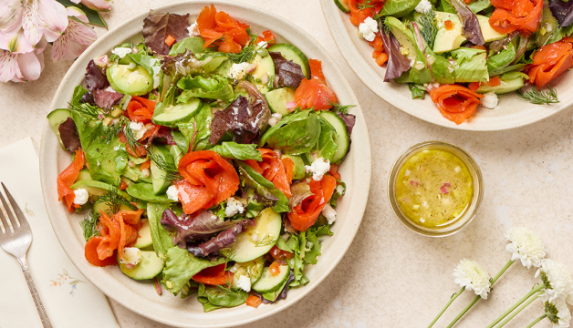 Smoked Salmon Salad