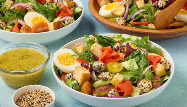Everything But the Bagel Smoked Salmon Salad