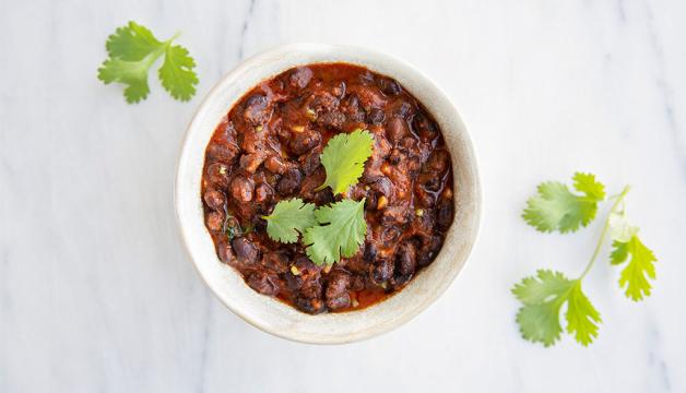 Cumin Spiced Black Beans Recipe