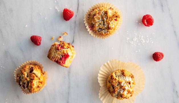 Gluten Free Vegan Raspberry Coconut Muffins Recipe Natural Grocers