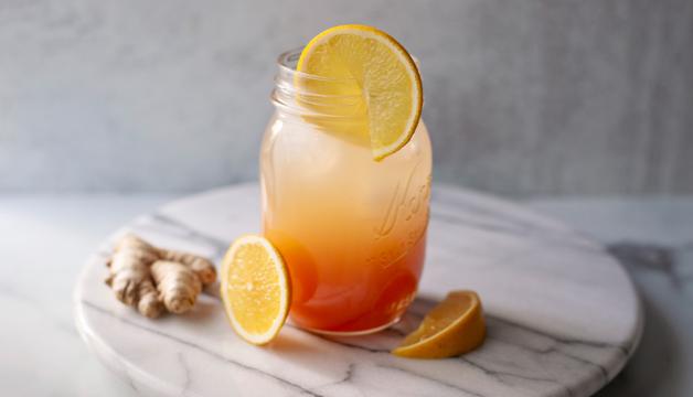 Non-Alcoholic Cran-Orange Cider Vinegar Refresher Drink