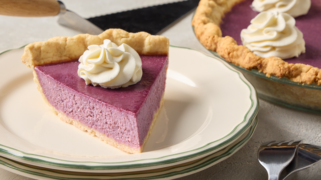 Purple Sweet Potato Pie