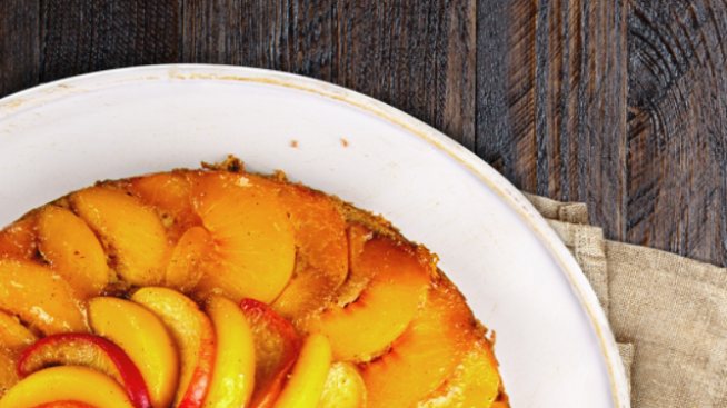 Peach Upside-Down Cake