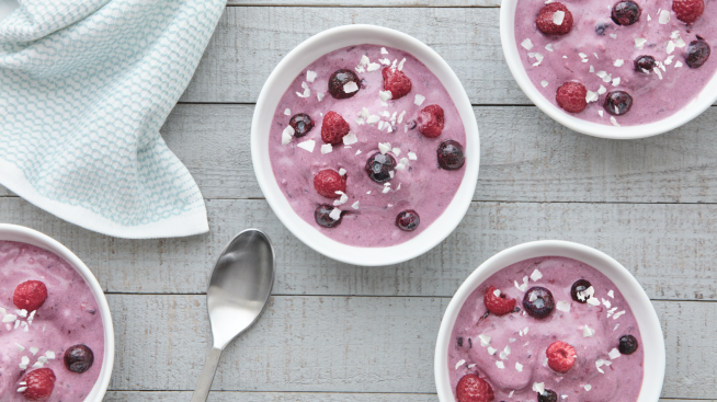 Berry Coconut Cream Delight