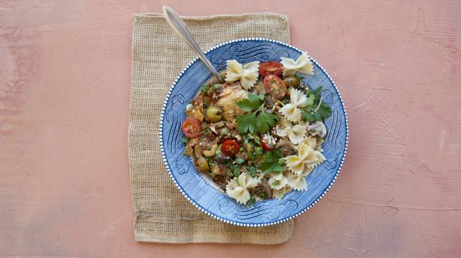 Slow Cooker Chicken Cacciatore 