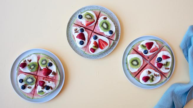 Fruity Watermelon Pizza