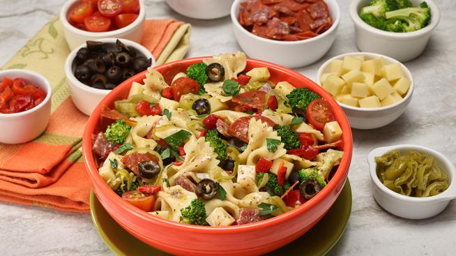 Italian Bowtie Pasta Salad
