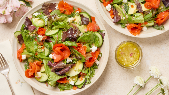 Smoked Salmon Salad