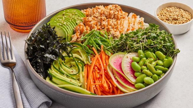Salmon Sushi Bowl