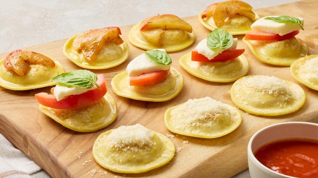 Ravioli Bites, Three Ways