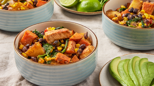 Chili-Lime Chicken and Sweet Potato Skillet
