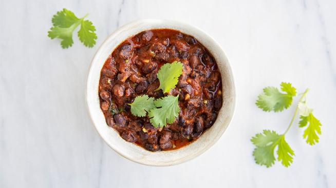 Cumin Spiced Black Beans Recipe