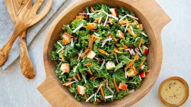 Kale, Carrot and Apple Salad Recipe