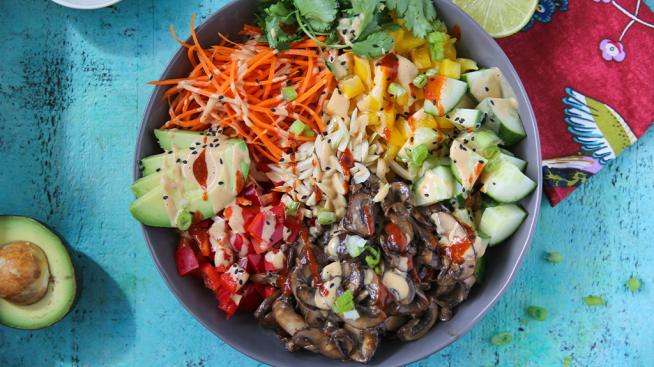 Thai "Peanut" Buddha Bowls
