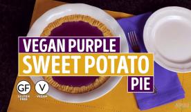 Vegan Purple Sweet Potato Pie