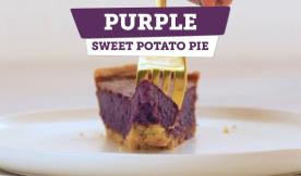 Purple Sweet Potato Pie