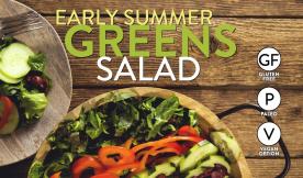 Early Summer Greens Salad