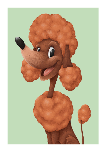Sunflower the Poodle
